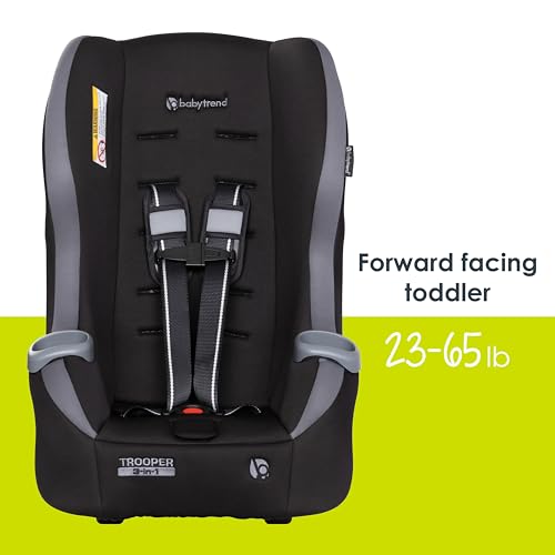 Baby Trend Trooper 3-in-1 Convertible Car Seat, Dash Black M532351