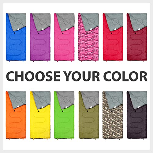Ultralight Sleeping Bag for Kids, Teens & Adults, Indoor Outdoor Camping K85388