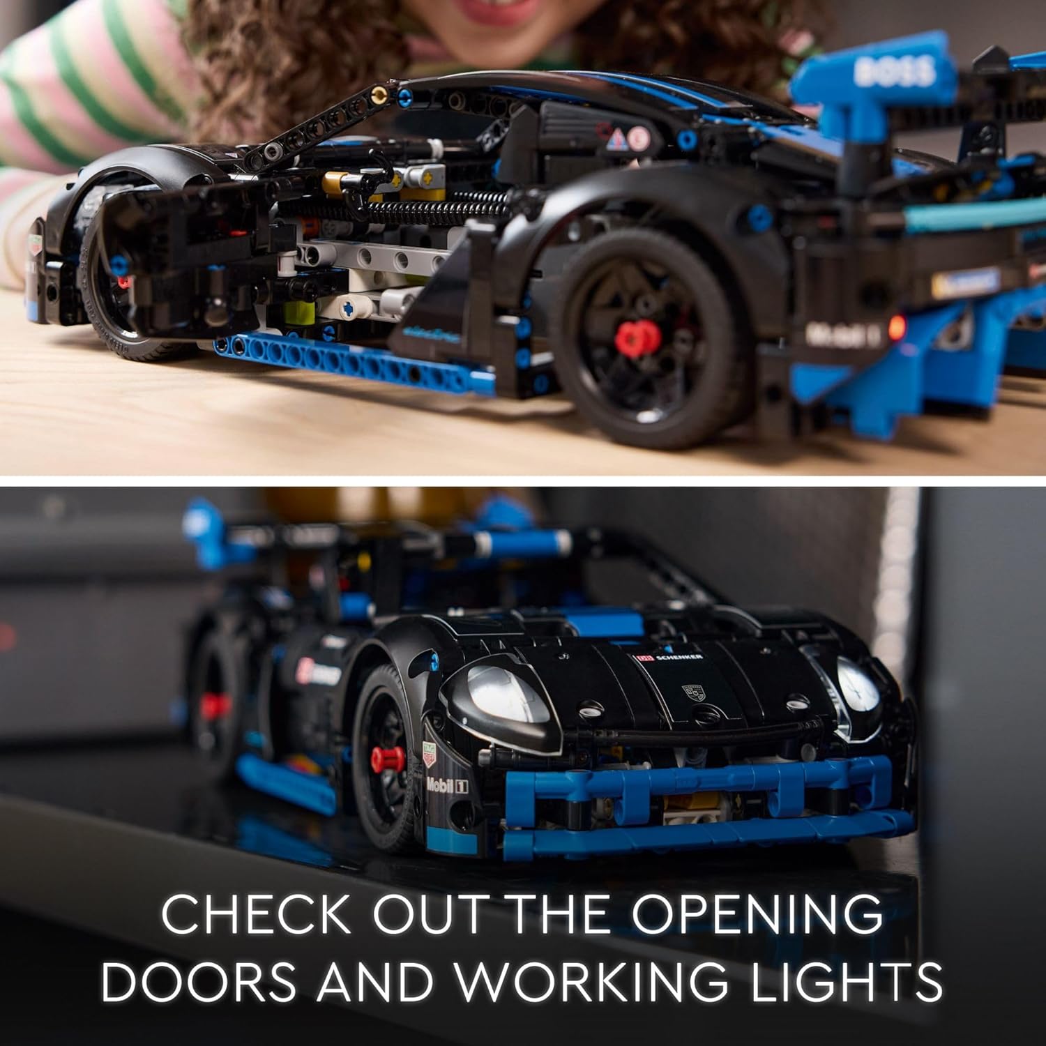 LEGO Technic Porsche GT4 e-Performance Race Car Toy, Remote Control, Ages 10+ M4863
