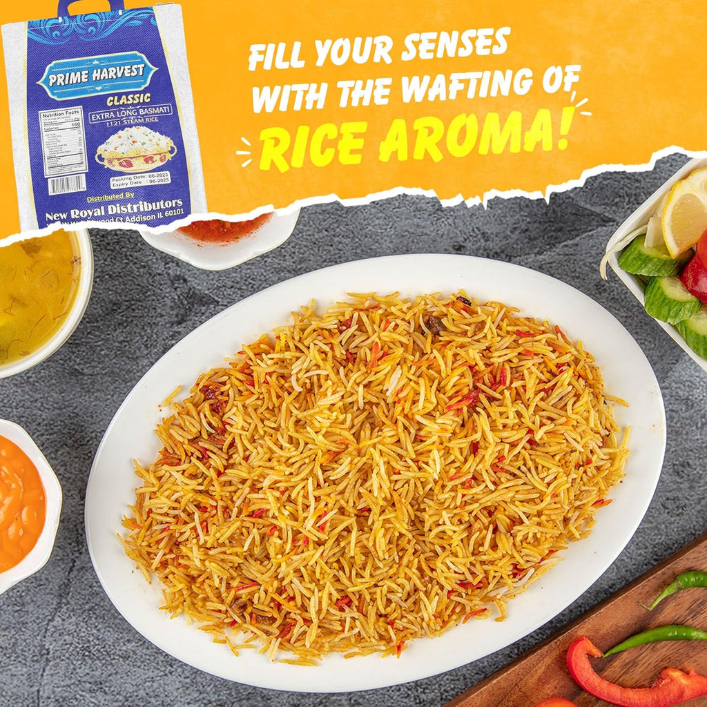 Prime Harvest Basmati Rice 10lbs Extra Long Grain T803070