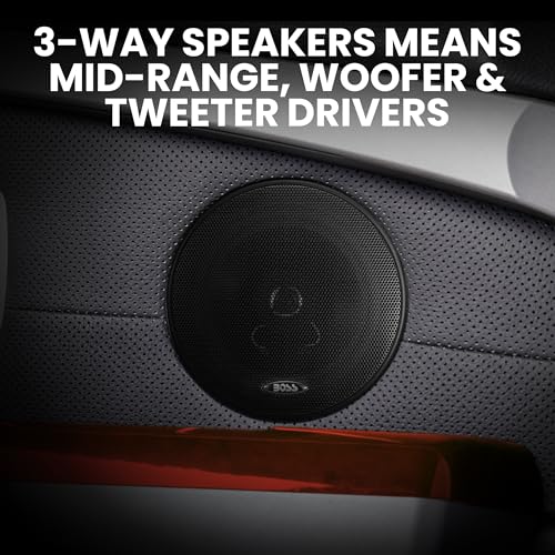 BOSS Audio Systems 656BCK Car Stereo Package - Single Din, Bluetooth, CD MP3 USB AM FM Radio, 6.5 Inch Speakers F17448