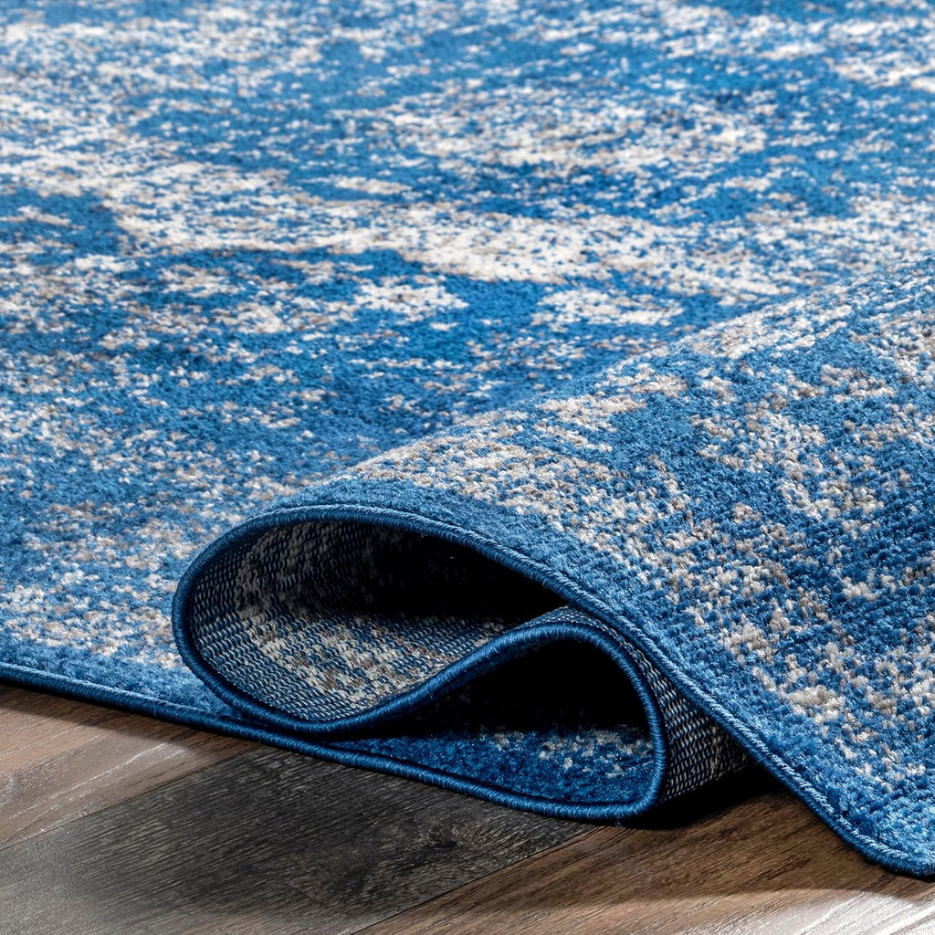nuLOOM Verona Vintage Persian Area Rug, 10x14, Dark Blue C8809