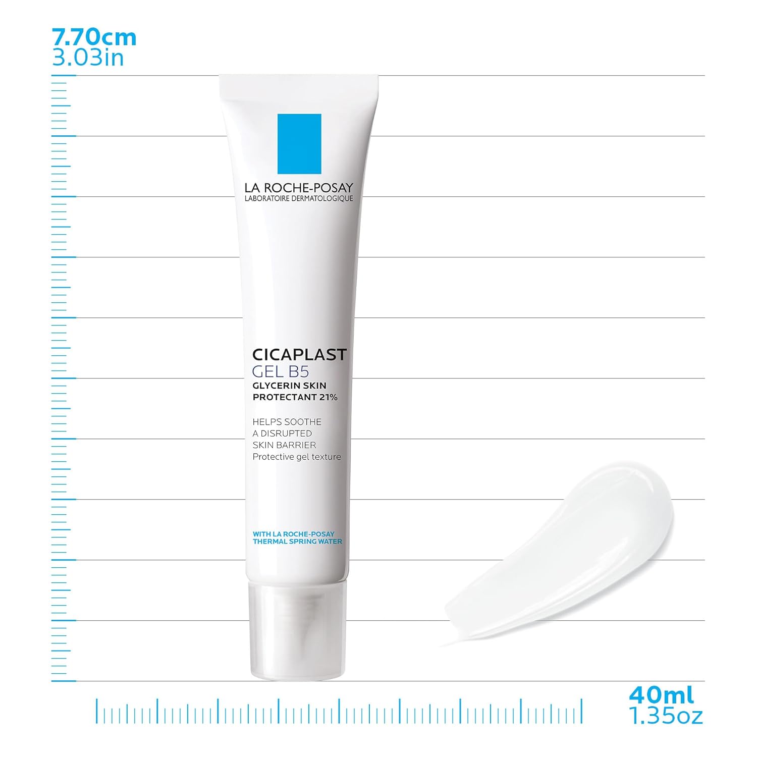 La Roche-Posay Cicaplast Gel B5 Protective Repair Gel, 1.35 Fl Oz H444559