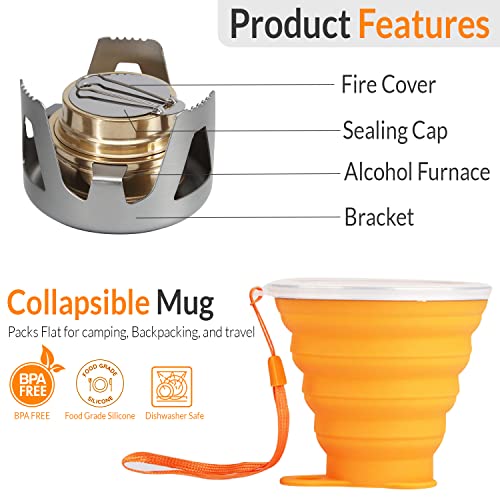 Emergency Survival Kit with Fishing Gear for Camping Hiking Hunting D48995