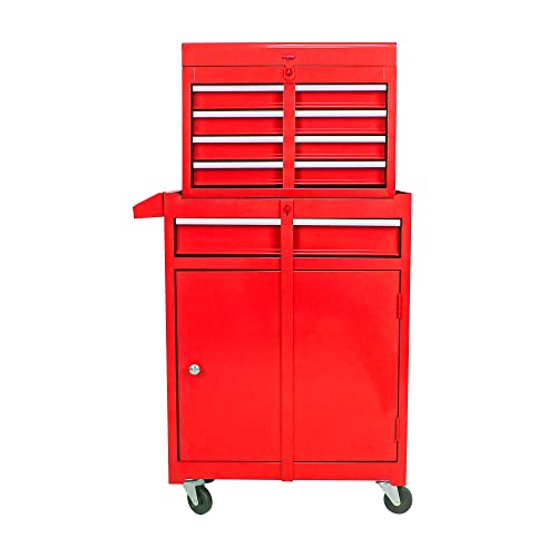 5-Drawer Rolling Tool Cart with Wheels, Black V51953