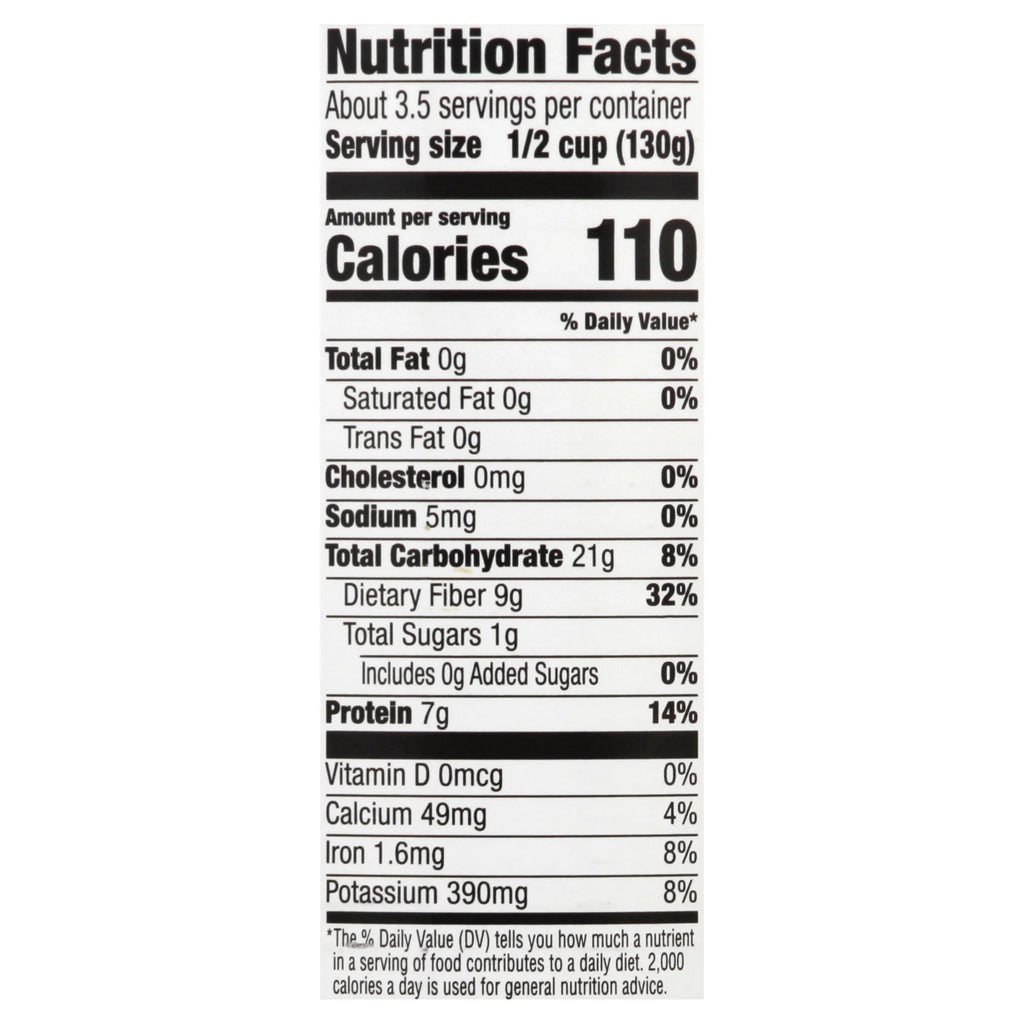 Kuner's Black Beans No Salt Added 15 oz. Can O5048