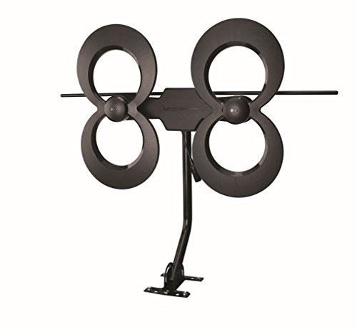 Antennas Direct ClearStream 2MAX Indoor Outdoor TV Antenna, 60+ Mile Range, 4K 8K UHD B488885