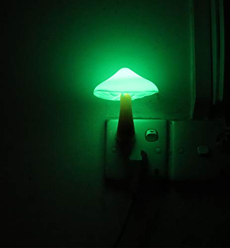AUSAYE 4 Pack Plug in Mushroom LED Night Light for Bedroom R30736