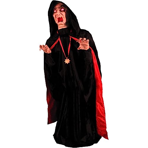 Haunted Hill Farm 5.9 ft Animatronic Lurching Woman by Tekky S393