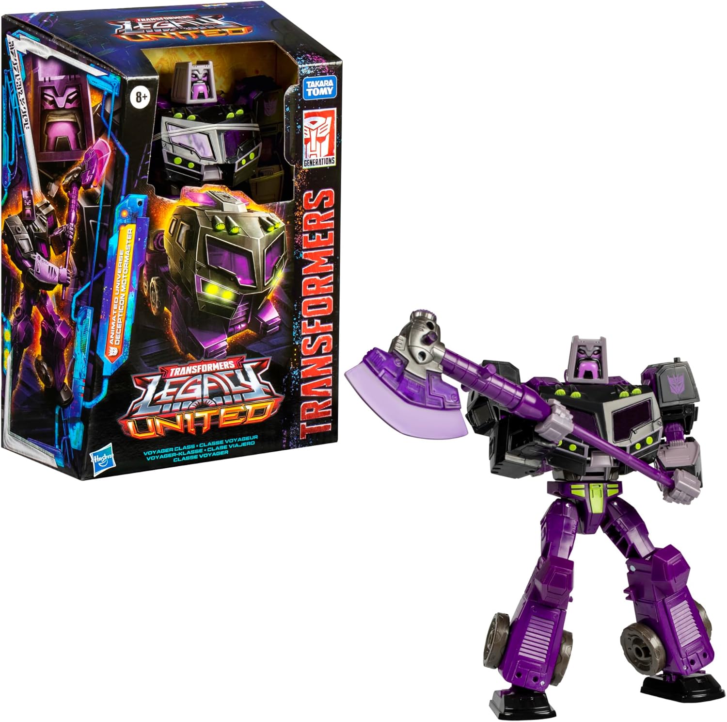 Transformers Legacy United Voyager Class Decepticon Motormaster 7-inch Action Figure J507077
