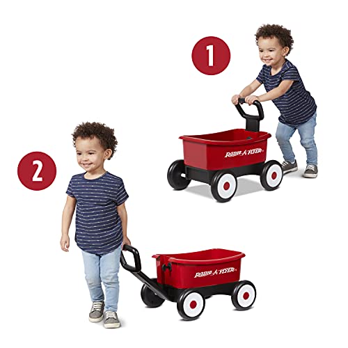 Radio Flyer My 1st Wagon 2-in-1 with Beach and Garden Tools, Red M544531