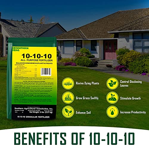 Southern Ag All Purpose Granular Fertilizer 10-10-10, 5 LB P308060