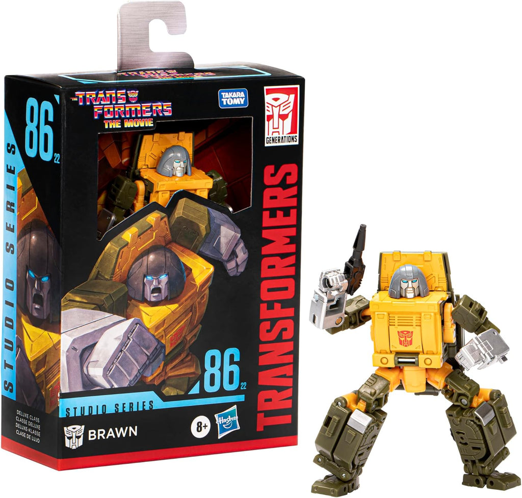 Transformers Studio Series Deluxe Brawn Action Figure, 4.5-inch Q275039