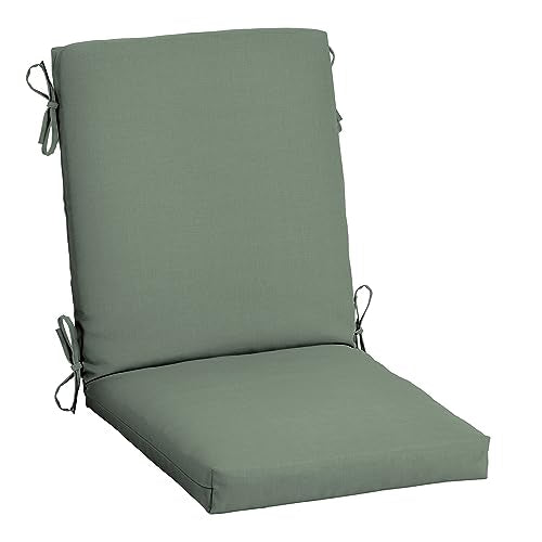 ARDEN Outdoor Dining Chair Cushion 20 x 20 in Weather-Proof Fade Resistant Sapphire Blue J523