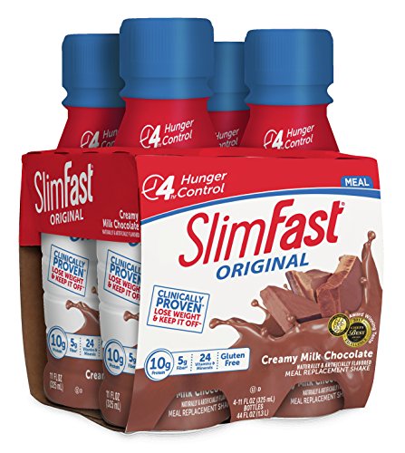 Slimfast Meal Replacement Milk Chocolate 11 oz, Pack of 12 Q6070
