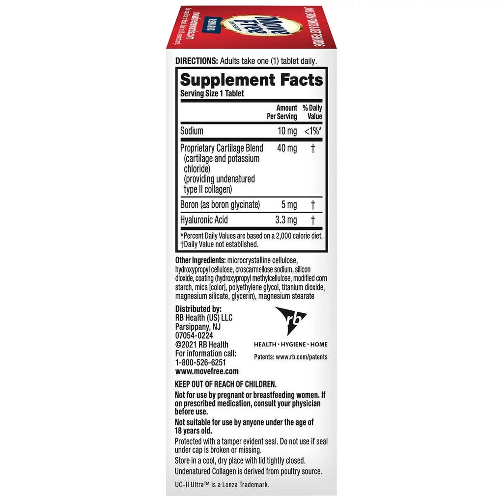 Schiff Move Free Ultra Triple Action Joint Supplement, 75 Tablets, 2 Pack J44216