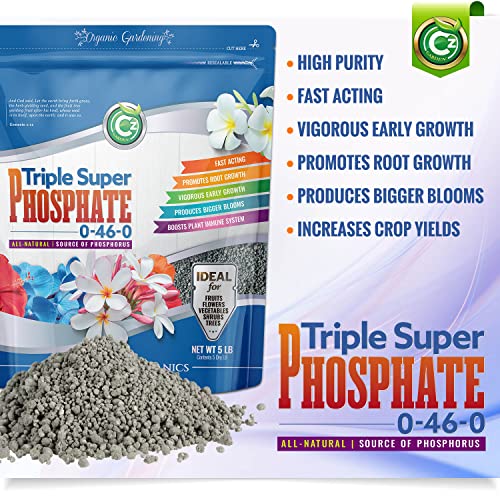 Triple Super Phosphate 0-46-0 Fertilizer for Indoor and Outdoor Plants S18535