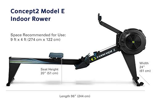Concept2 RowErg Indoor Rowing Machine with Tall Legs L887028