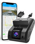 Dash Cam Front and Inside, 4G WiFi ADAS, Remote Monitor Live Video Car Dual Dash Camera, 1080P Dashcam with GPS, 24H Loop Recording, Night Vision, G Sensor, Geo Fence, Fuel Cut Off, SOS Key - JC261P