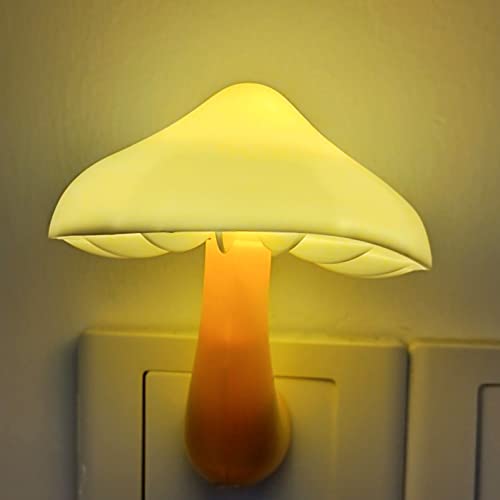 AUSAYE 4 Pack Plug in Mushroom LED Night Light for Bedroom R30736