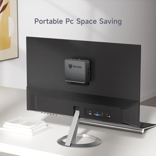 Bmax B1 Pro Mini PC, Fanless Intel N4000, 8GB RAM 128GB eMMC U854