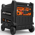 AIVOLT 8000 Watts Dual Fuel Portable Inverter Generator Super Quiet Gas Propane Powered Electric Start Outdoor Generator for Home Back Up Travel RV Camping, 50 State Approved