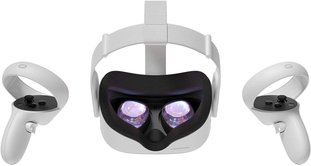 Oculus Quest 2 Gaming VR Headset 128GB Set, White E3567