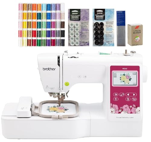 Brother PE545 Embroidery Machine with Wireless LAN and LCD Touchscreen O2843