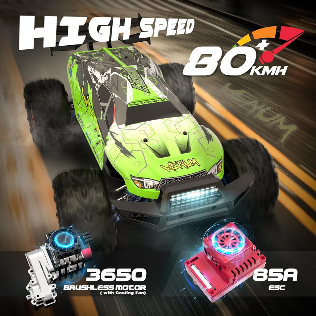 Hosim 1:8 RC Car for Adults 80+ KMH X377