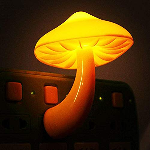 AUSAYE 4 Pack Plug in Mushroom LED Night Light for Bedroom R30736