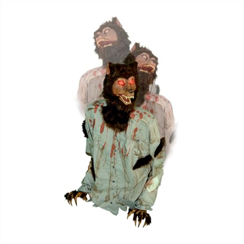 Haunted Hill Farm 5.9 ft Animatronic Lurching Woman by Tekky S393