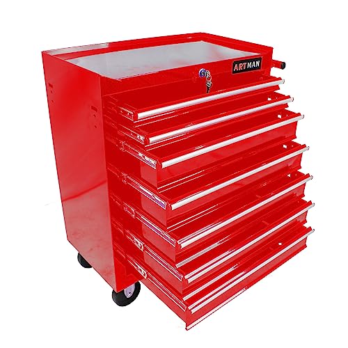 5-Drawer Rolling Tool Cart with Wheels, Black V51953