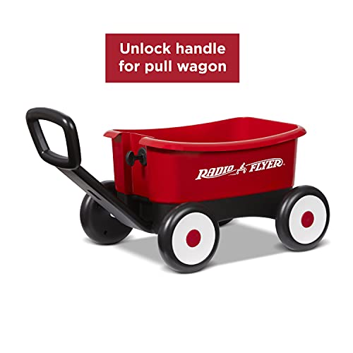 Radio Flyer My 1st Wagon 2-in-1 with Beach and Garden Tools, Red M544531