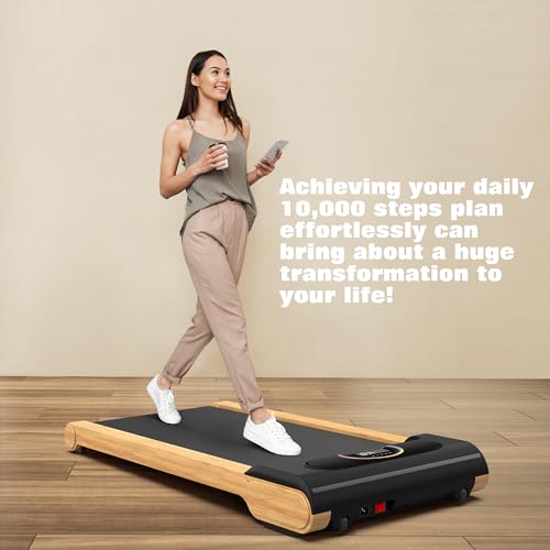 Walking Pad Under Desk Treadmill with Remote Control LED Display Q59602