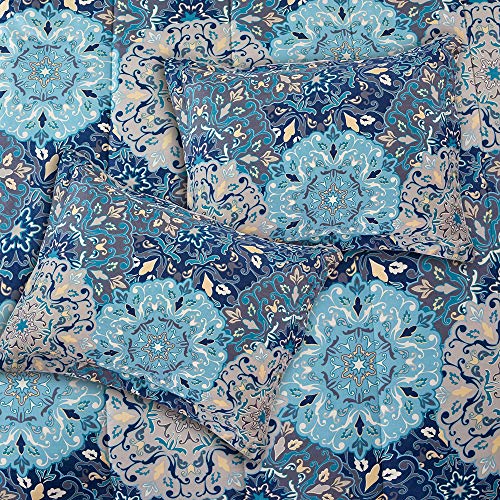 Modern Threads Granada Comforter Set - Reversible Microfiber Bedding E793985