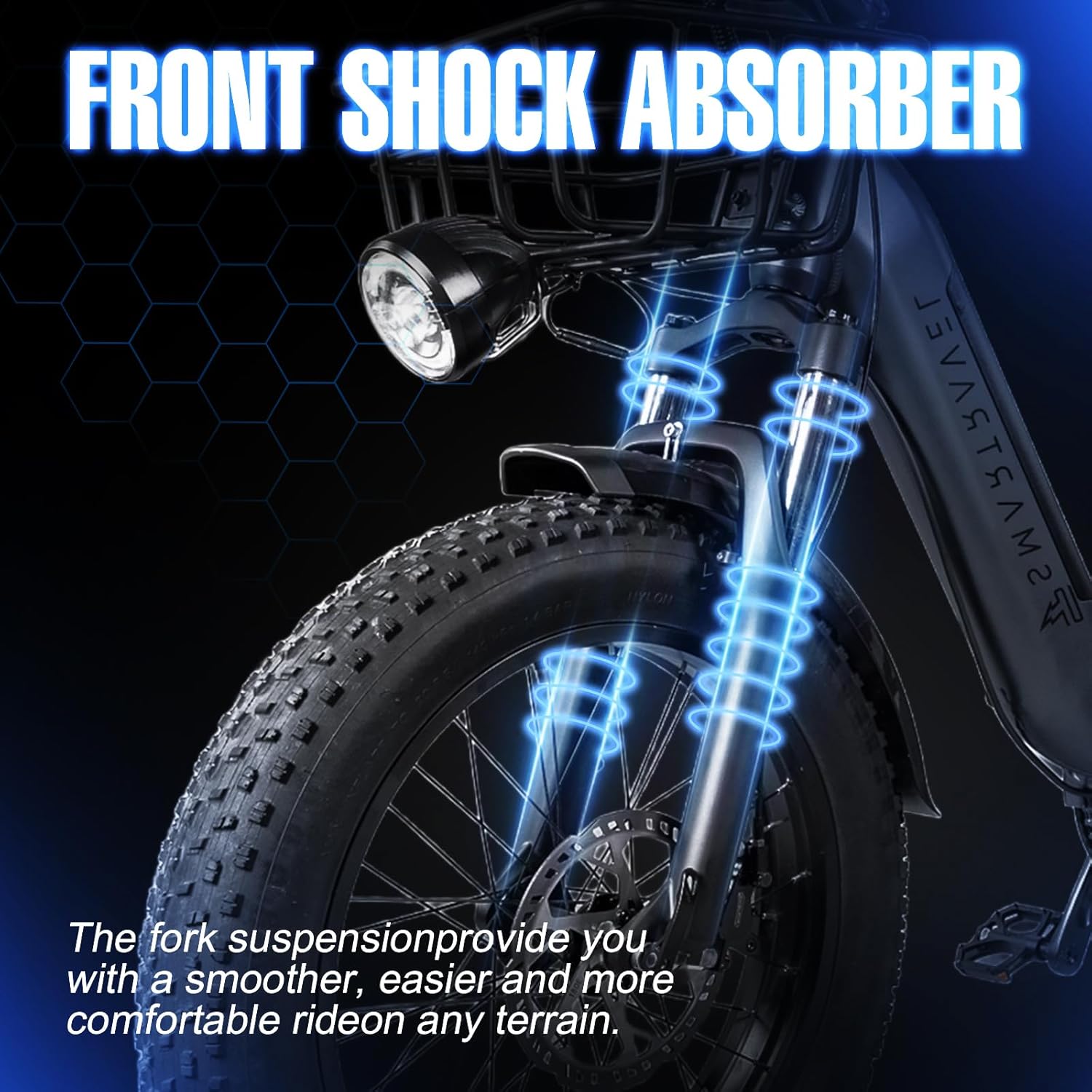 Electric Trike Adults 750W 20" Fat Tire 3 Wheel Electric Bike with Dual Removable Batteries U110