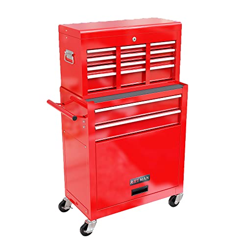 5-Drawer Rolling Tool Cart with Wheels, Black V51953