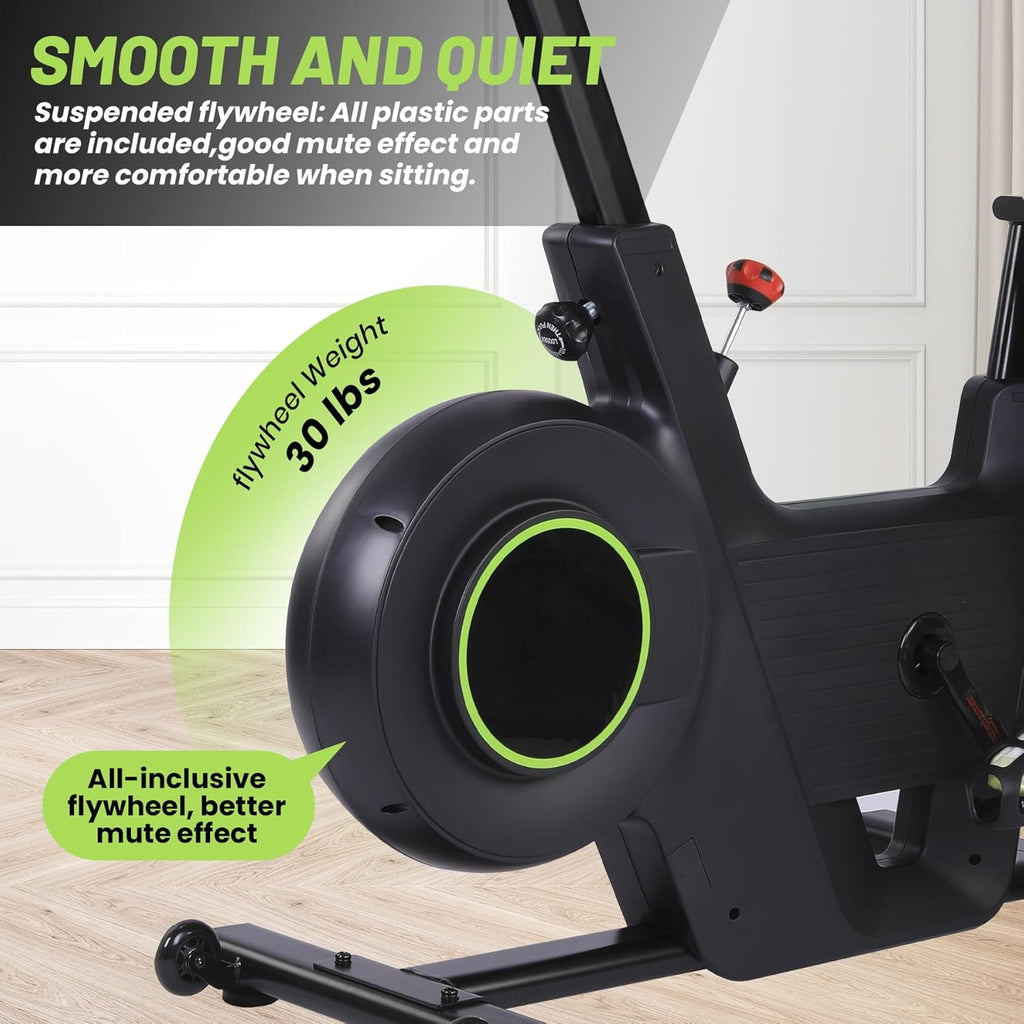 Exercise Bike, Indoor Cycling Bike with Magnetic Resistance, Low Noise G8605
