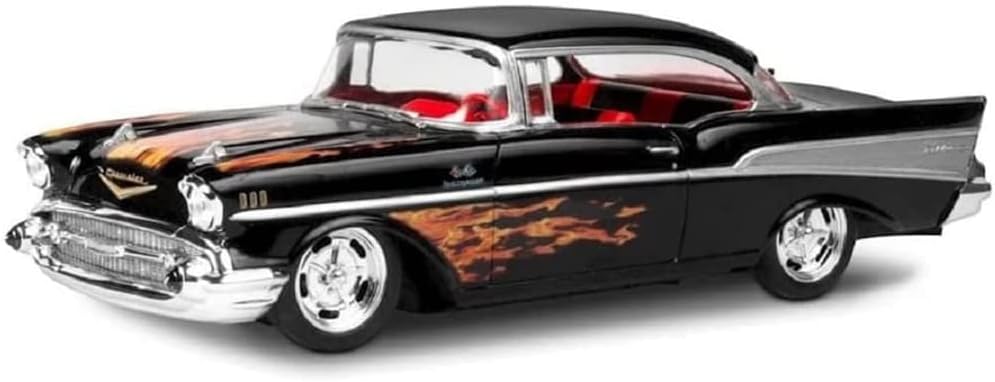 Revell ’57 Chevy Bel Air Model Car Kit 1:25 Scale SnapTite Max D374897
