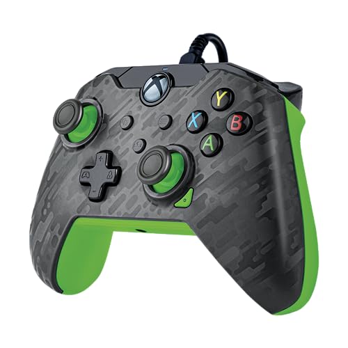 PDP Wired Xbox Game Controller for Xbox Series X|S/Xbox One, Fuse Black/Pink M73985