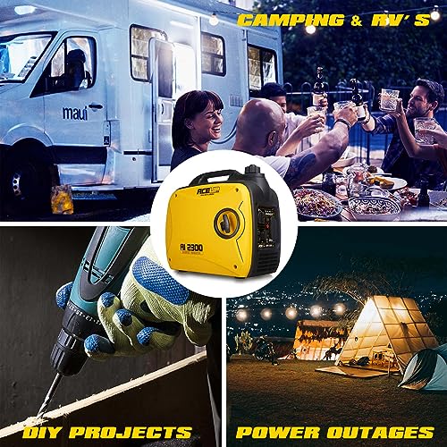 4000 Watt Portable Inverter Generator, Quiet Gas Powered for Home & RV B912