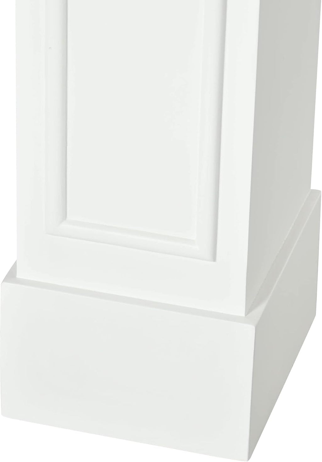 HOMCOM Modern Fireplace Mantel Surround, White, 29" H972824