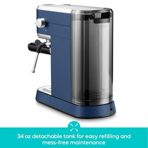 CASABREWS CM5418 Espresso Machine 20 Bar, Compact Espresso Maker with Milk Frother, Stainless Steel, Silver K680