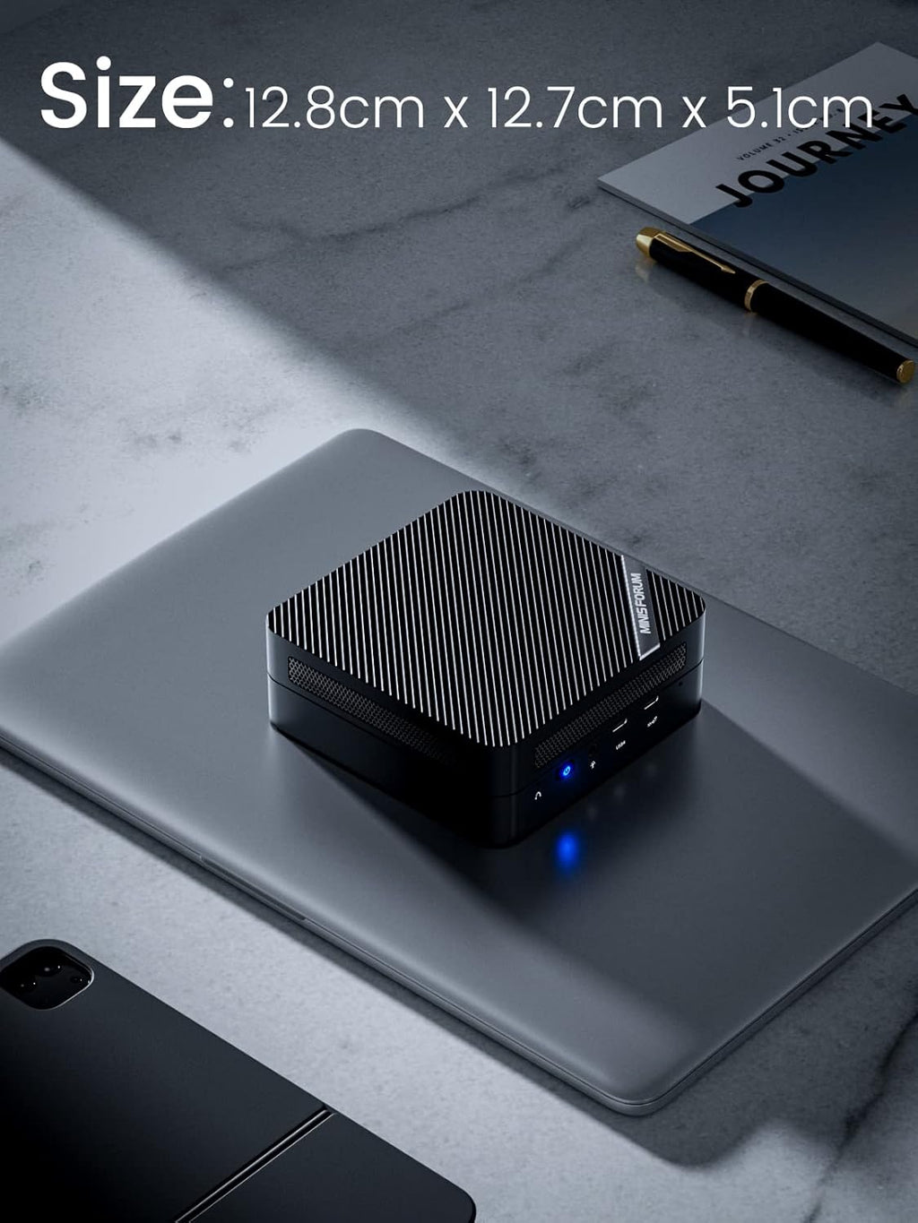 MINISFORUM UM690 Mini PC AMD Ryzen 9 6900HX, 32GB RAM 512GB SSD T193