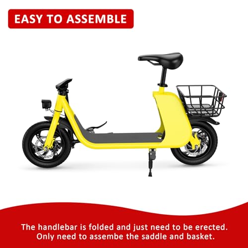 Foldable Electric Scooter for Adults with Seat, 450W, 36V A69297