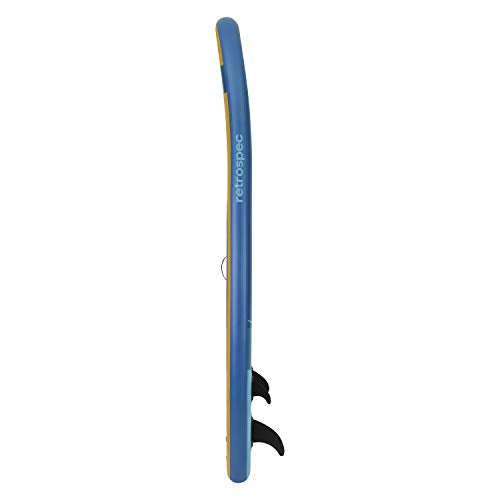 Retrospec Weekender Inflatable Stand Up Paddle Board 10’6” with Paddle & Pump G91379