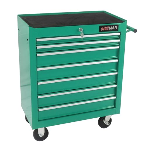5-Drawer Rolling Tool Cart with Wheels, Black V51953