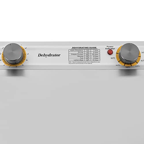 Food Dehydrator 18-Tray Commercial Dryer for Jerky, Meat, Fruit & Vegetables Q579203