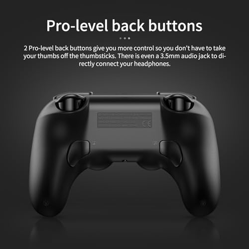 8bitdo Pro 2 Wired Controller for Xbox Series X|S, Xbox One, Windows 10/11, Black S143