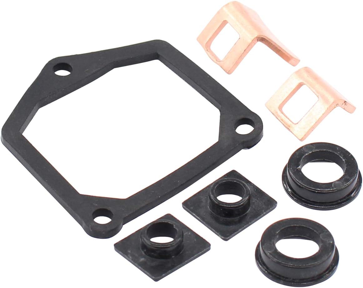 MOTOKU Starter Solenoid Rebuild Kit for Harley Dyna Softail Sportster M878